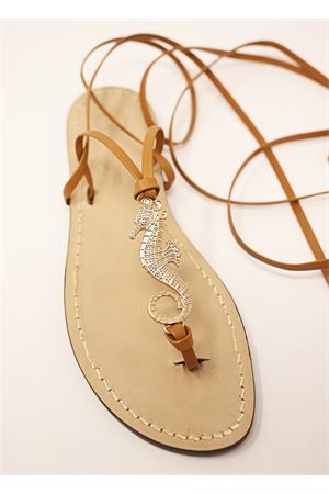 Seahorse sandals Da Costanzo | SCHIAVACAVALLUCCIOMARRONE